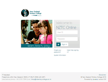 Tablet Screenshot of nztcpd.ecelearn.com
