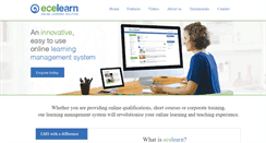 Desktop Screenshot of ecelearn.com